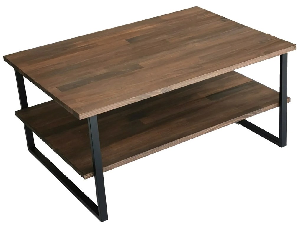 Mesa de Café Neta – Nogueira – 85x40x60 cm