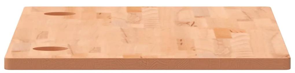 Tampo de secretária 100x60x2,5 cm madeira de faia maciça