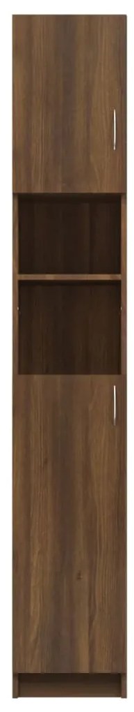 Armário Alto Loony de 190cm - Nogueira - Design Moderno