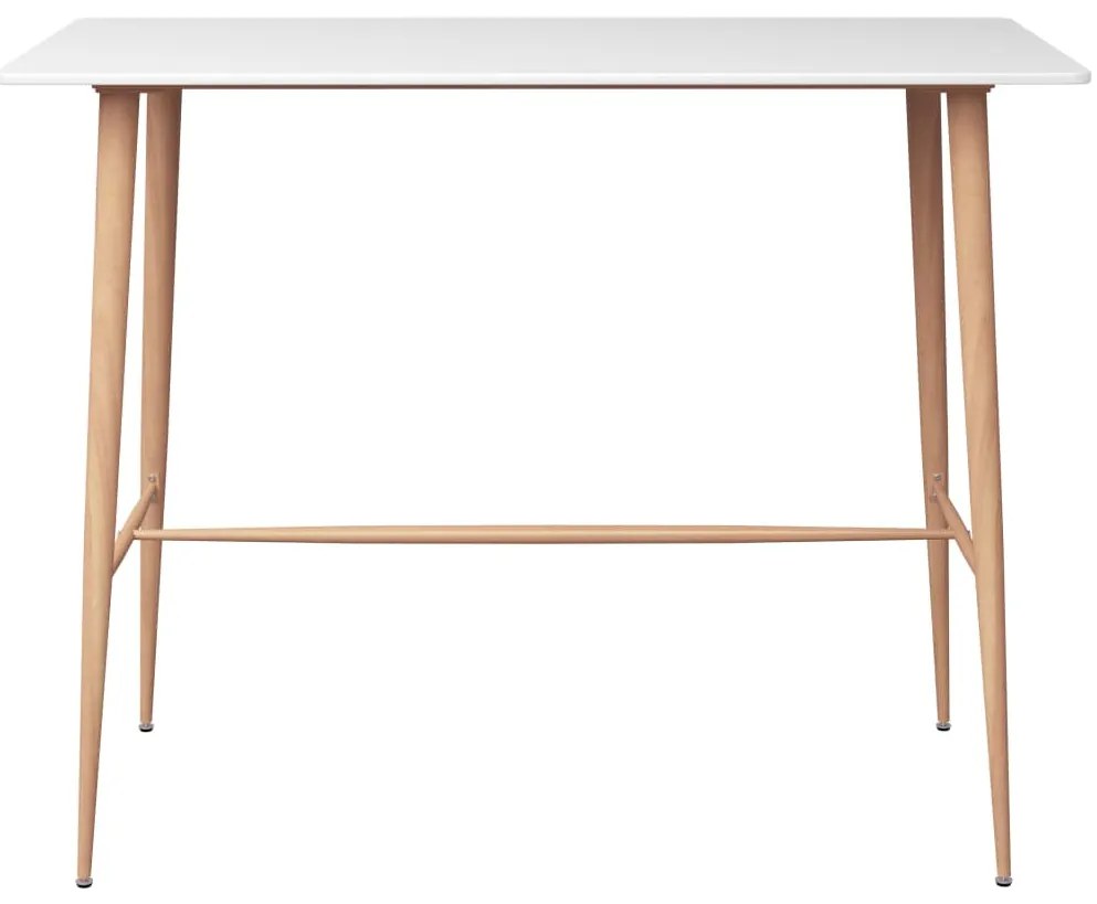 5 pcs conjunto de bar branco