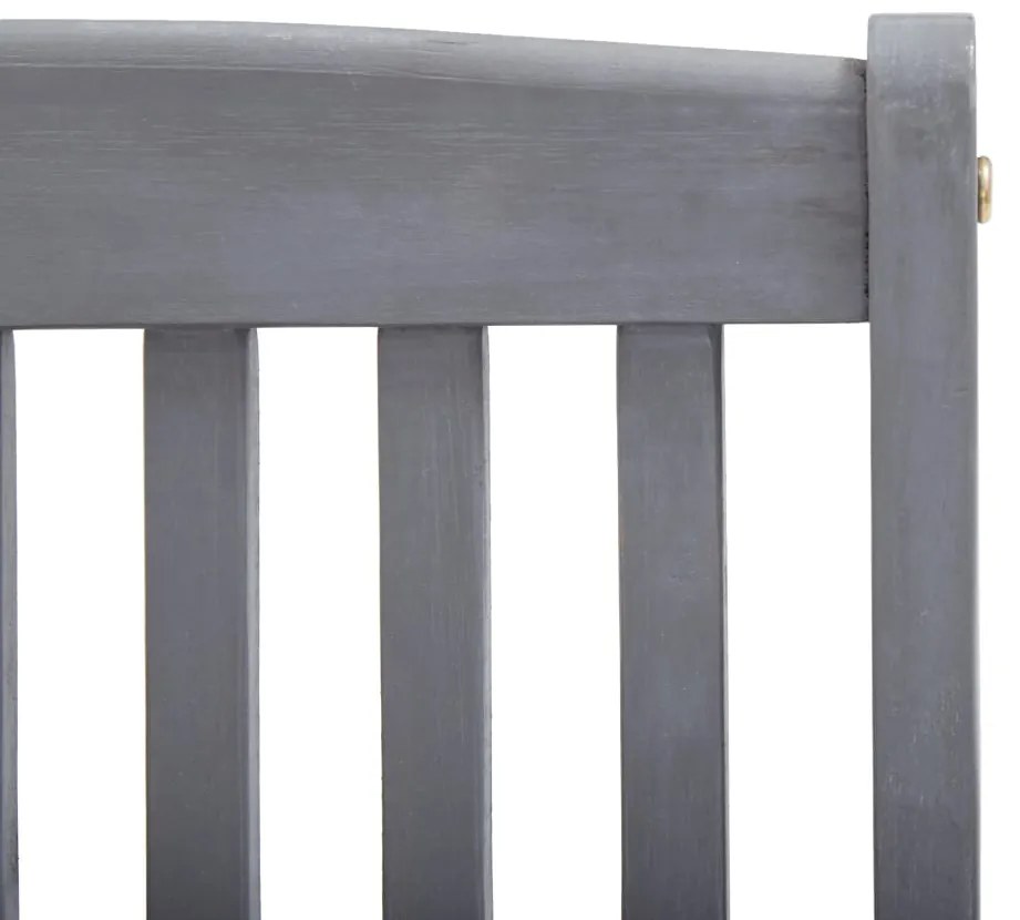 Cadeiras de exterior dobráveis 8 pcs madeira de acácia maciça