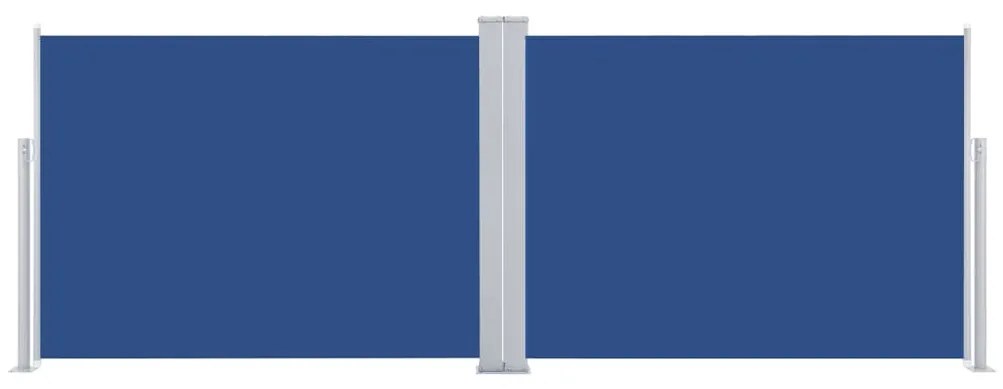 Toldo lateral retrátil 100x1000 cm azul