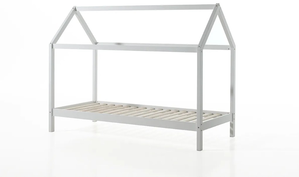 Conjunto Cama infantil de Casa DALLAS 90x200 com Gaveta Branca