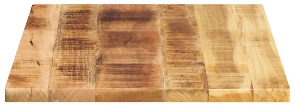 Tampo de mesa retangular 70x50x2,5 cm mangueira áspera maciça