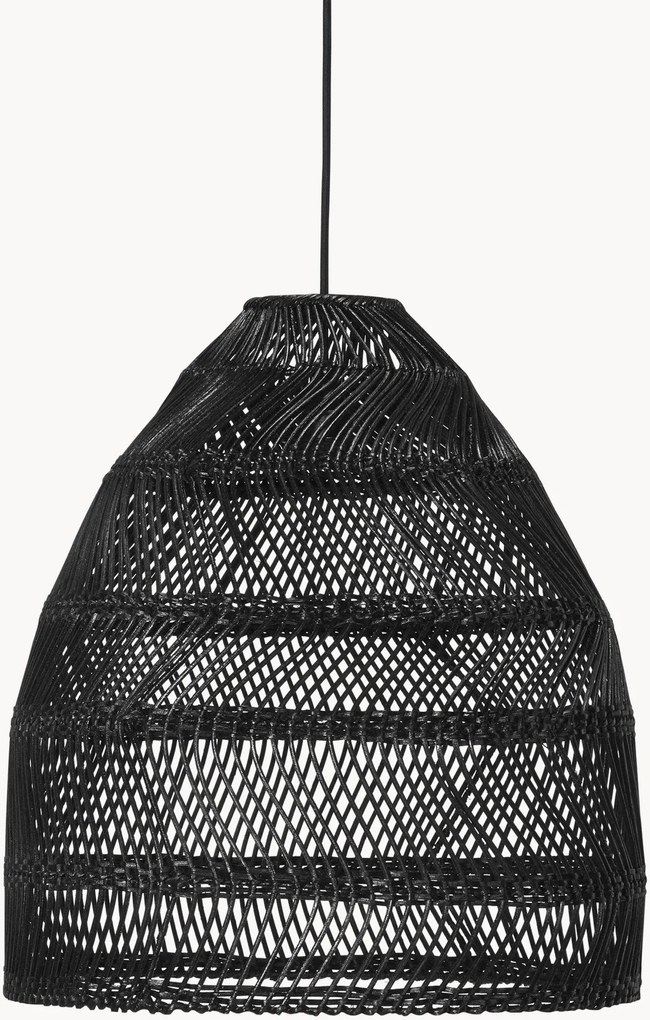 Candeeiro suspenso para exterior em vime Maja, vários tamanhos