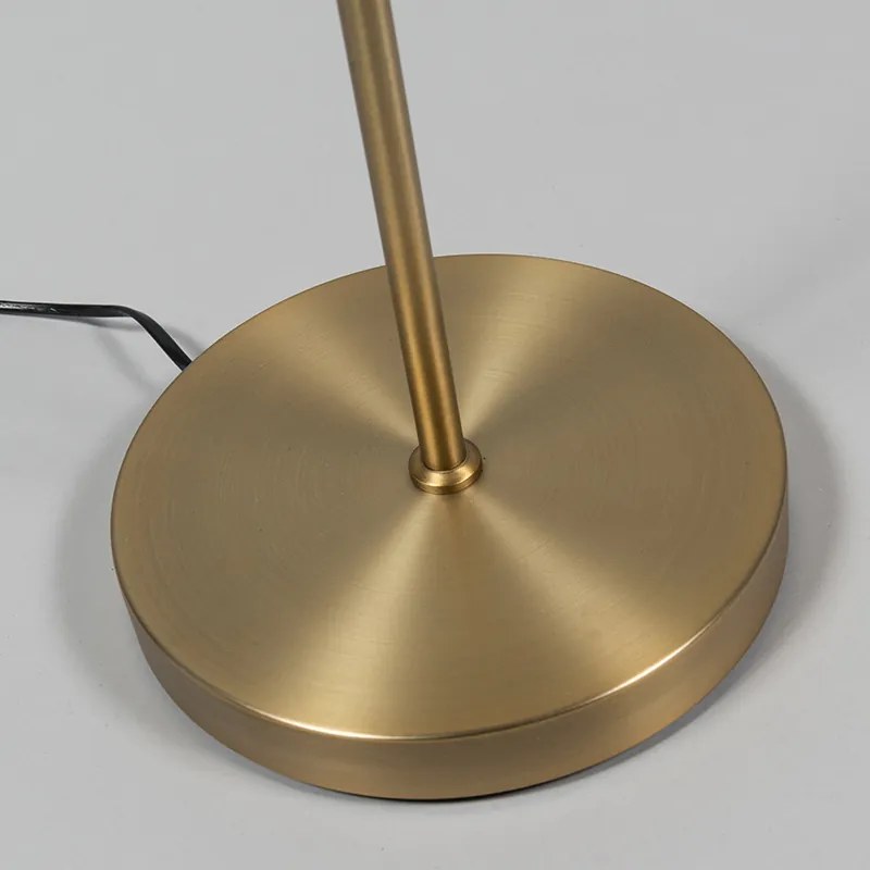 Candeeiro de Pé Moderno em Bronze Incl. LED - Eva