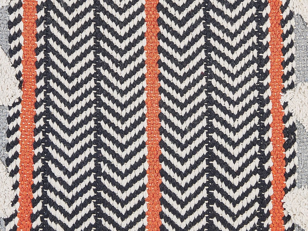 Conjunto de 2 almofadas decorativas em algodão multicolor 45 x 45 cm BOUVARDIA Beliani