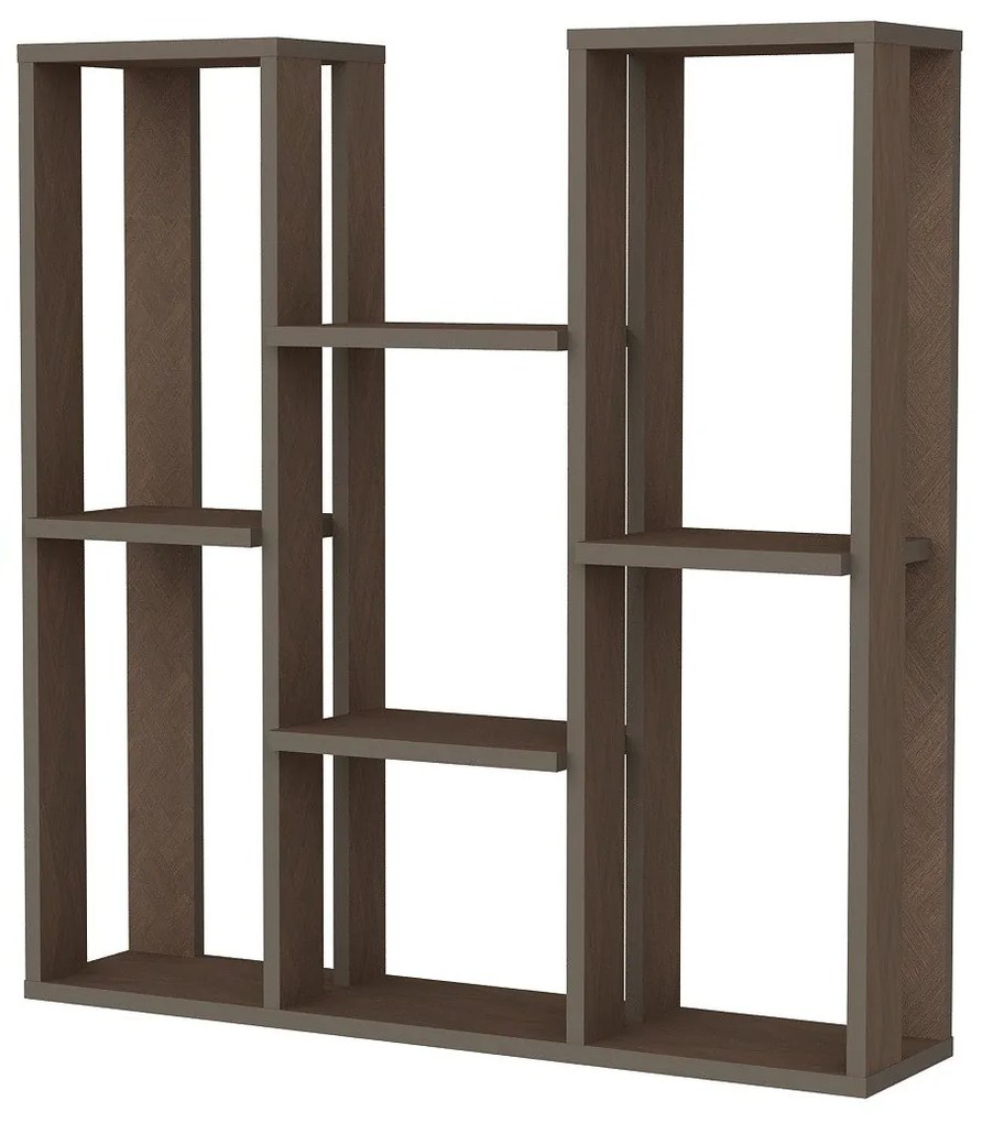 Prateleira Multiuso Nevada – Nogueira – 89,6 x 93,2 x 21,9 cm