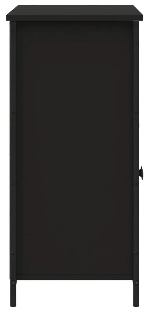 Aparador 100x35x75 cm derivados de madeira preto