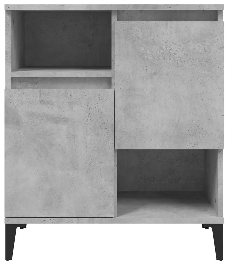 Aparador 60x35x70 cm derivados de madeira cinzento cimento
