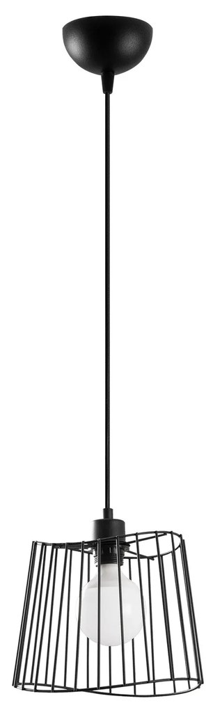 Chandelier Byisoo – Preto – 25 x 25 cm