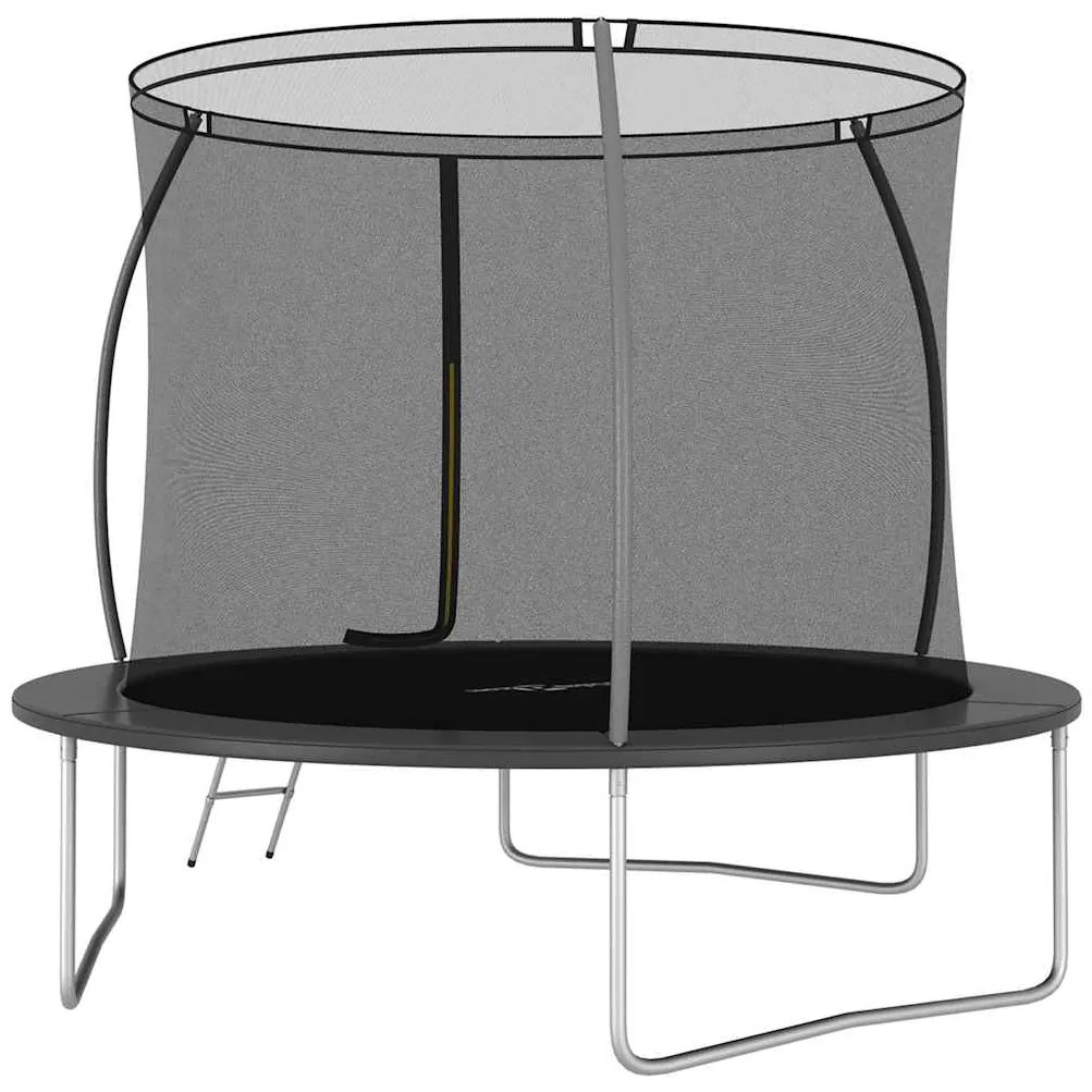 Conjunto de trampolim redondo 305x76 cm 150 kg