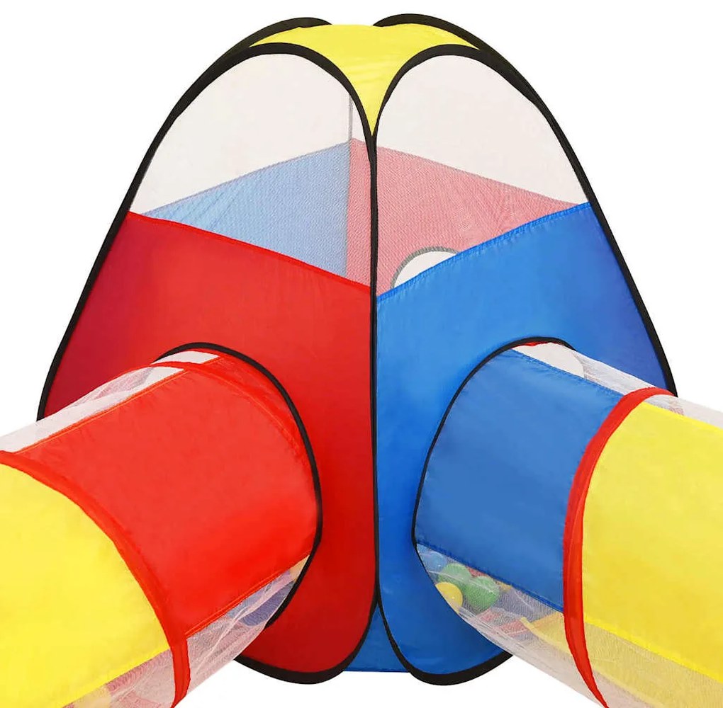 Tenda de brincar infantil 190x264x90 cm multicor