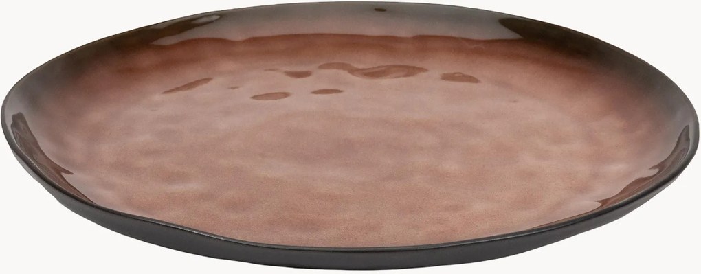 Pratos de servir artesanais Pure, conjunto de 2