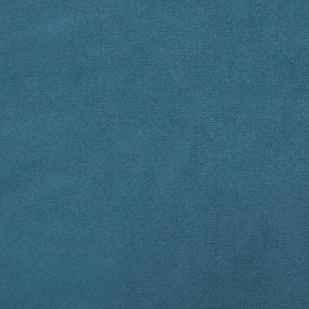 Poltrona 60 cm veludo azul