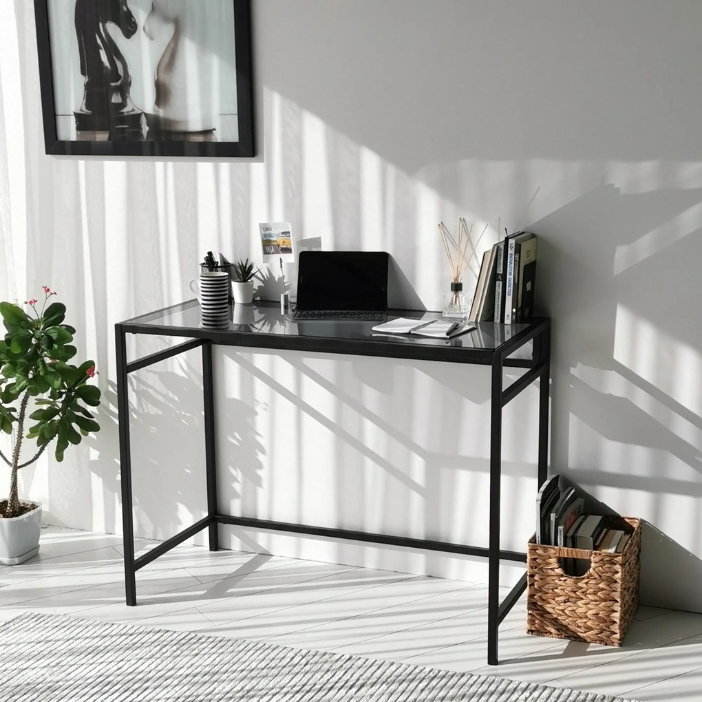 Secretária Network – Preto – 100x75x45 cm
