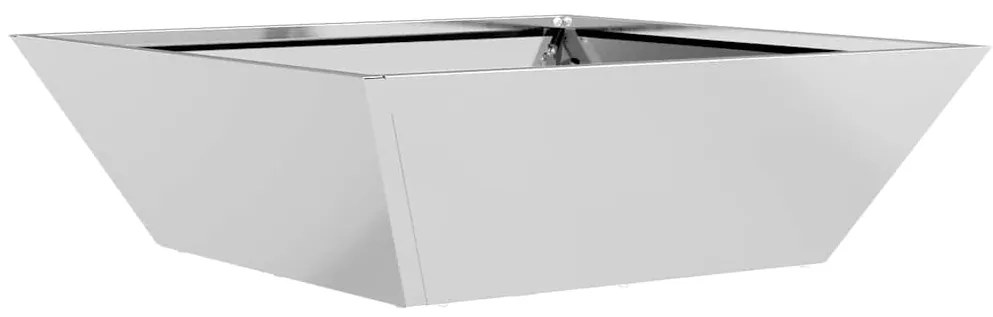 Bowl de Jardim , kit com 5 plantadores de 50x50x15 cm feitos de aço ga