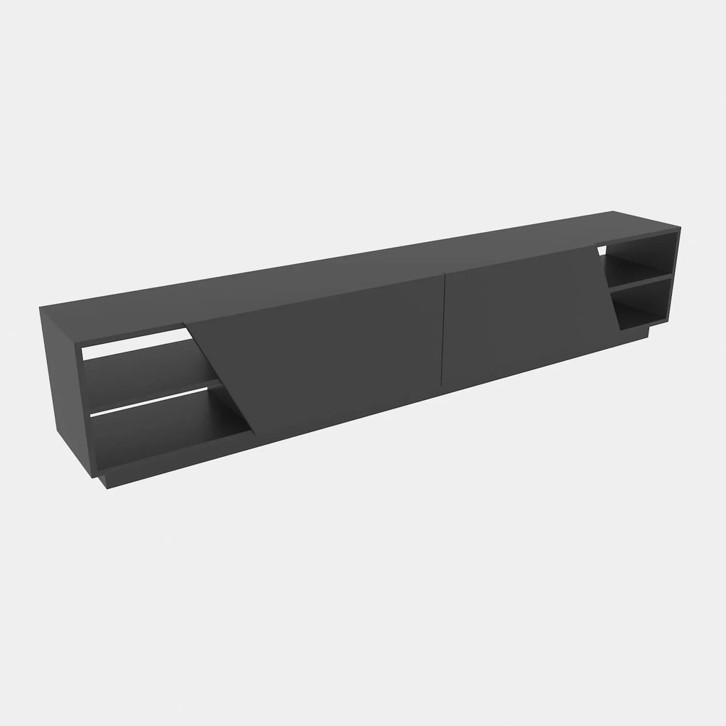 Móvel TV Rhodes – Antracite – 240x37,1x47,4 cm