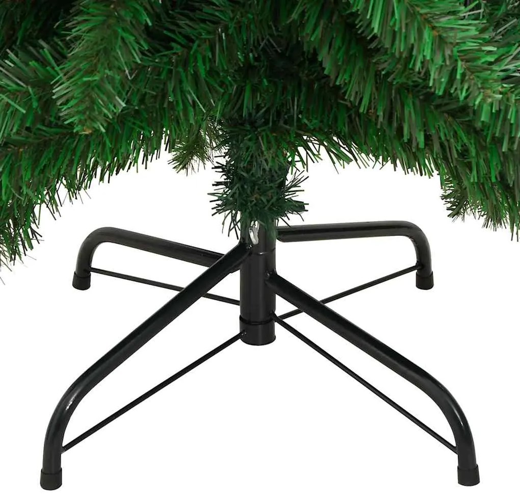 Árvore de Natal artificial pré-iluminada com 130 luzes LED