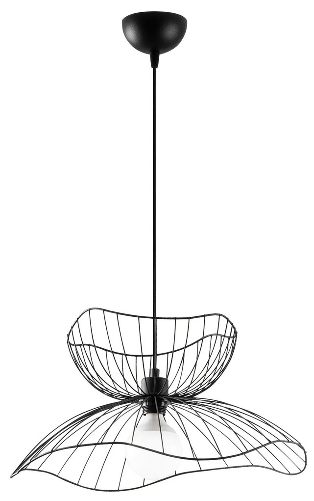 Candeeiro Farac – Preto – 50 x 50 cm