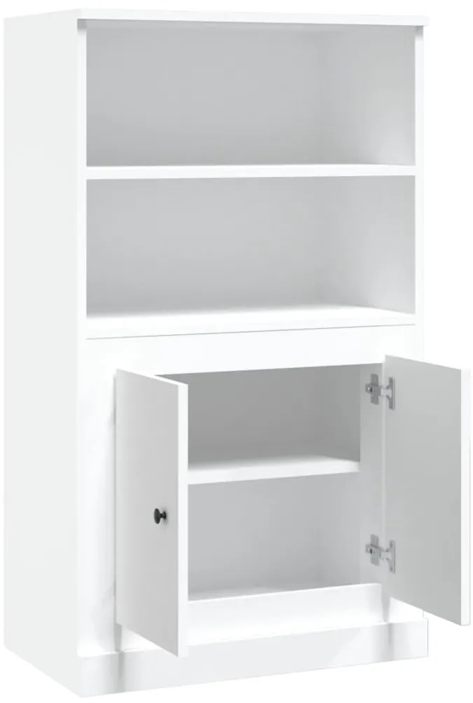 Armário alto derivados de madeira 60x35,5x103,5 cm branco