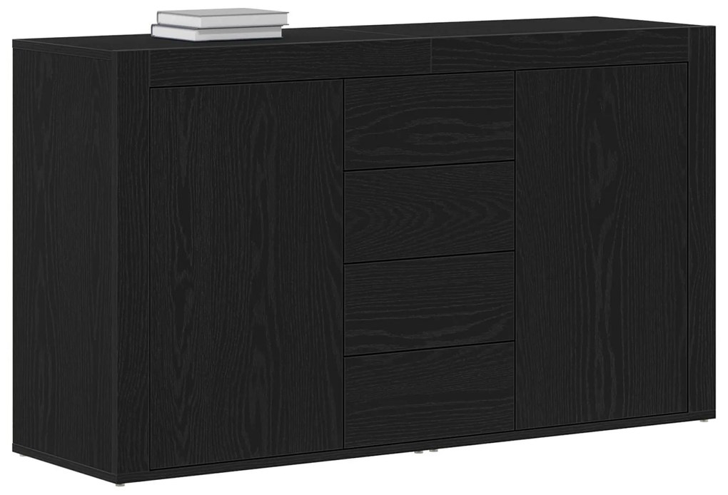 Buffet Carvalho Preto Madeira de engenharia 120 x 36 x 69 cm