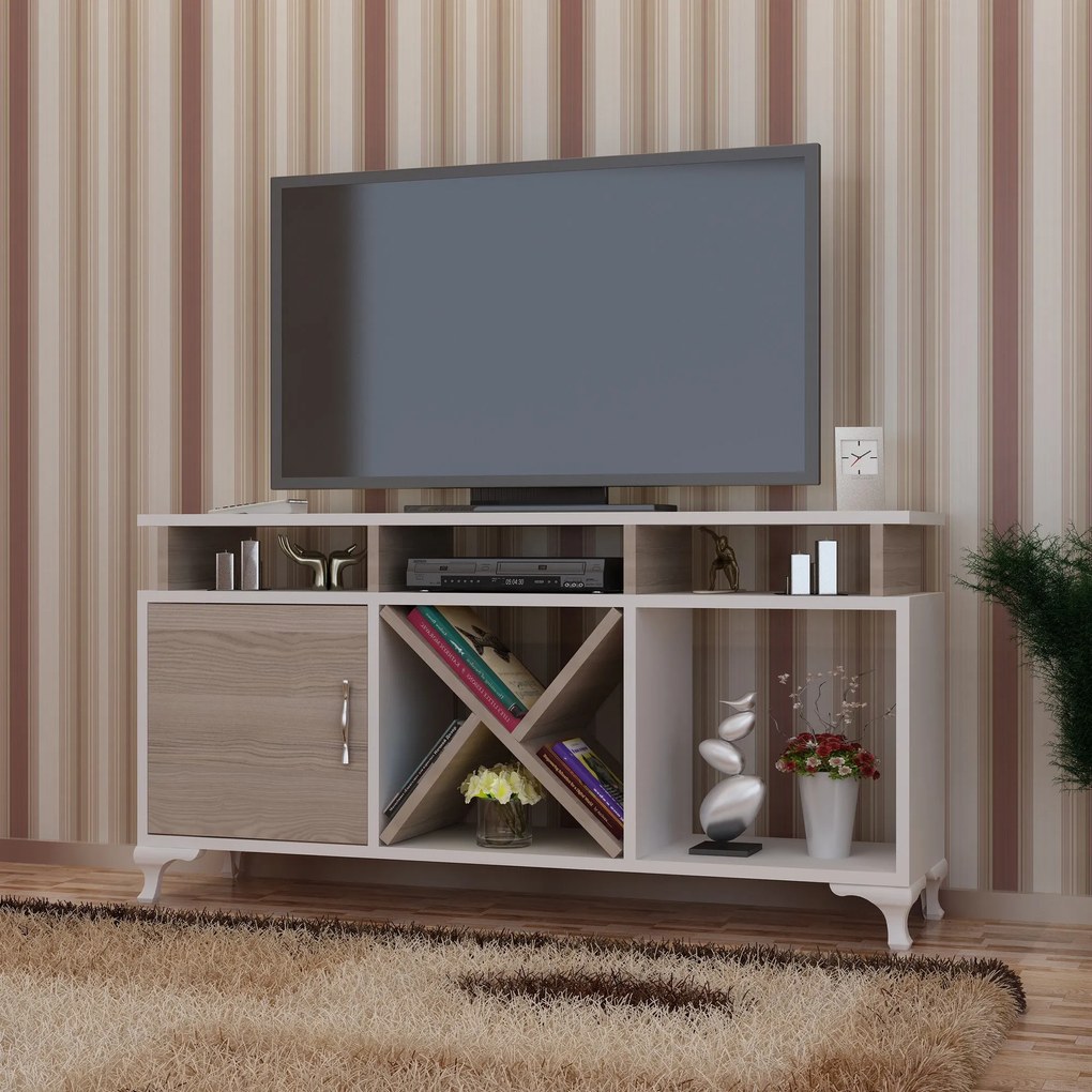 Móvel TV Ay – Branco – 120 cm