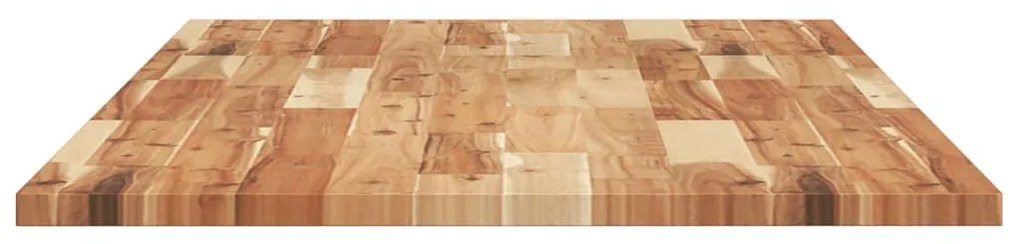 Tampo de mesa retangular 140x60x2 cm madeira de acácia maciça