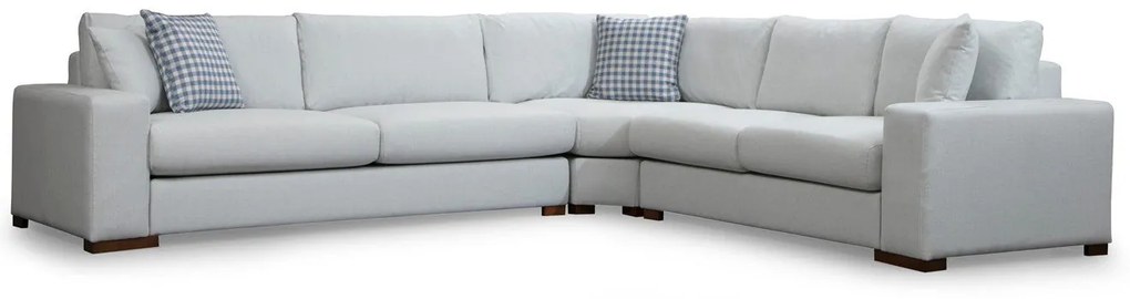 Sofá de Canto Loop - Branco - 282 x 322 cm