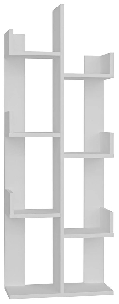 Estante Luisa – Branco – 50 cm x 22 cm x 137 cm