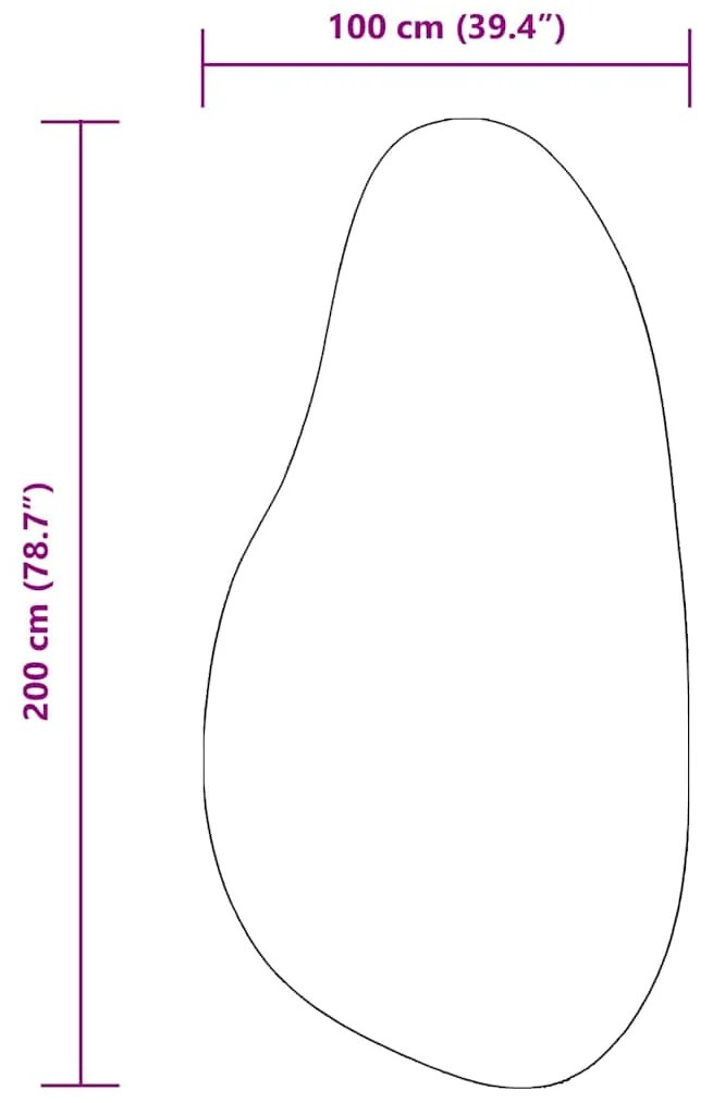Tapetes Areia 100 x 200 cm Algodão