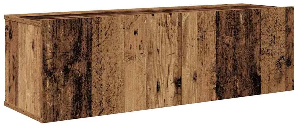 Conjunto de Estantes para TV 8 pcs Madeira antiga