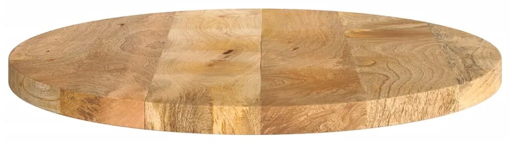 Tampo de mesa redondo Ø40x3,8cm madeira de mangueira maciça