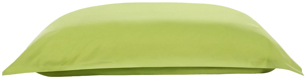 Pufe almofada verde lima 140 x 180 cm FUZZY Beliani