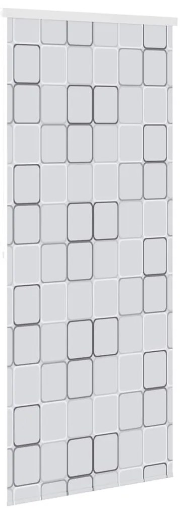 Estore de rolo para o duche 80x240 cm quadrados