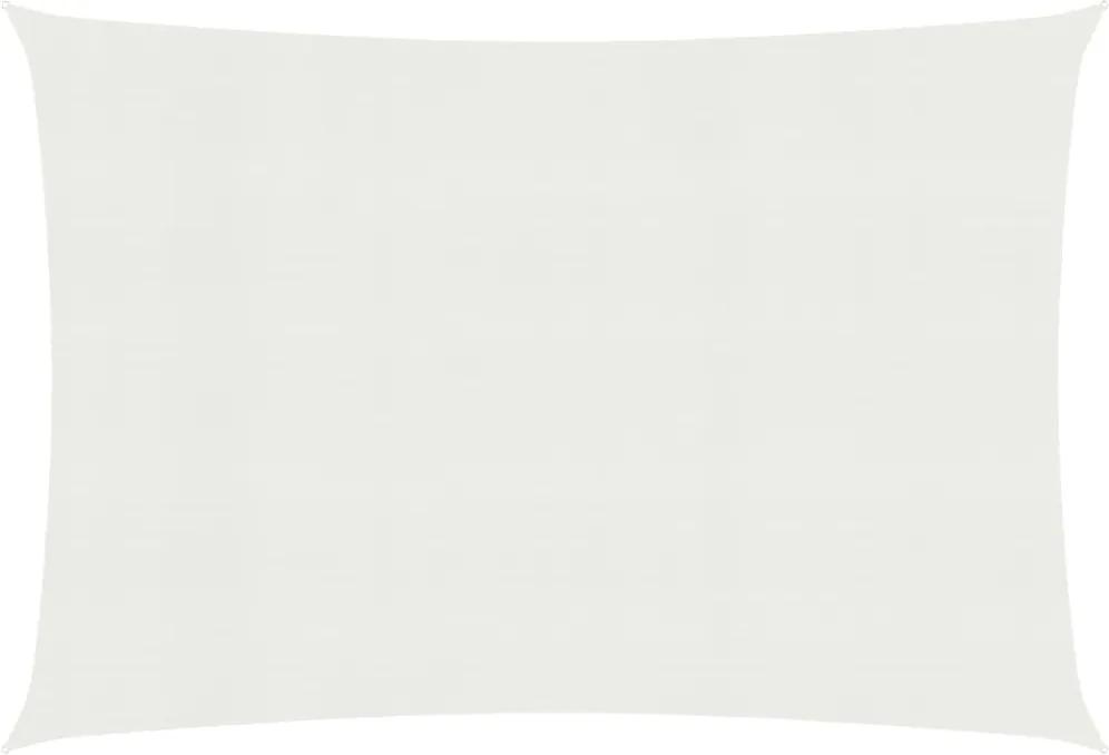 Para-sol estilo vela 160 g/m² 2x2,5 m PEAD branco
