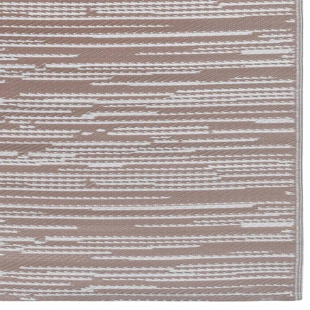 Tapete de exterior 80x150 cm ARAKIL PP castanho