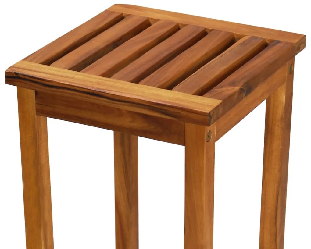 5 pcs conjunto de bar para jardim madeira de acácia maciça