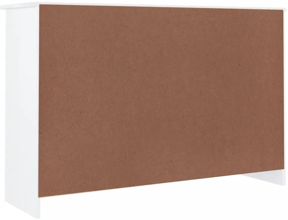 Aparador ALTA 112x35x73 cm madeira de pinho maciça branco
