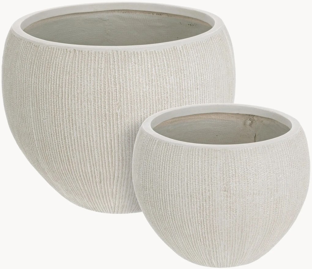 Vasos para plantas de exterior Spheric, conjunto de 2