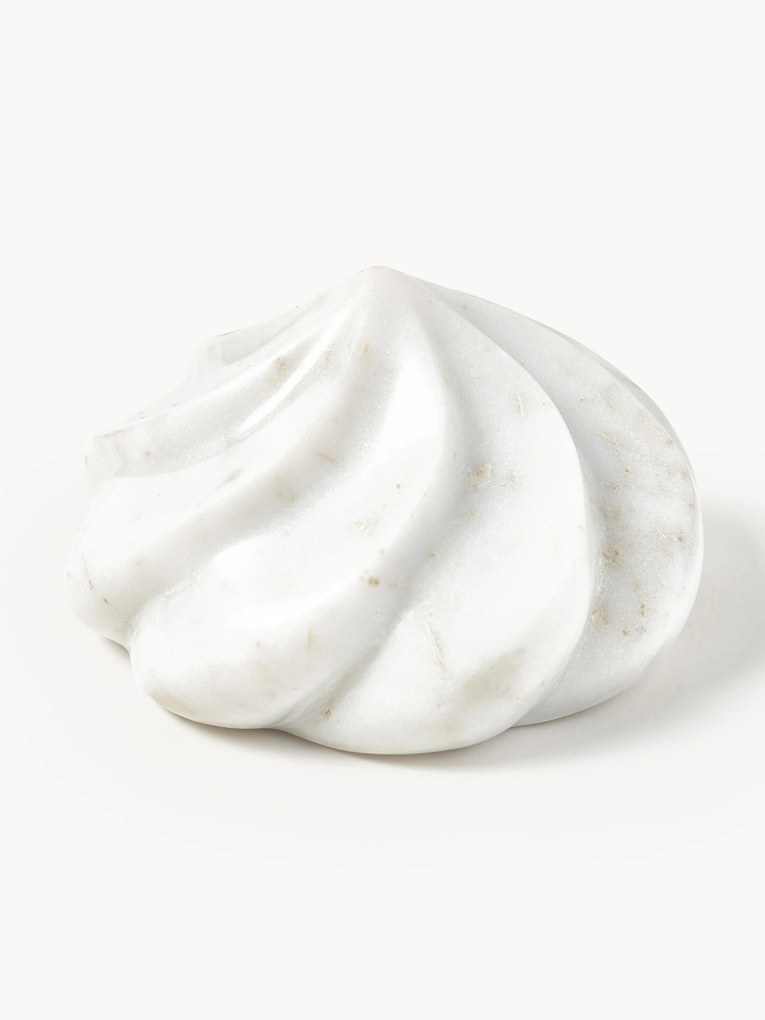 Objeto decorativo em mármore Meringue