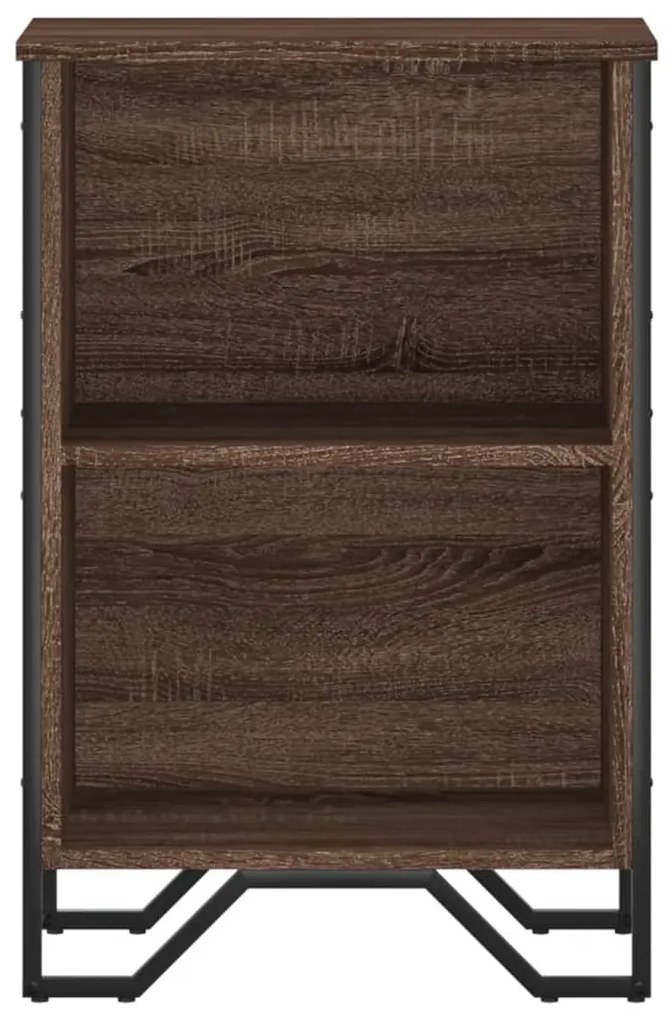 Estante 50x31x74,5 cm derivados de madeira carvalho castanho
