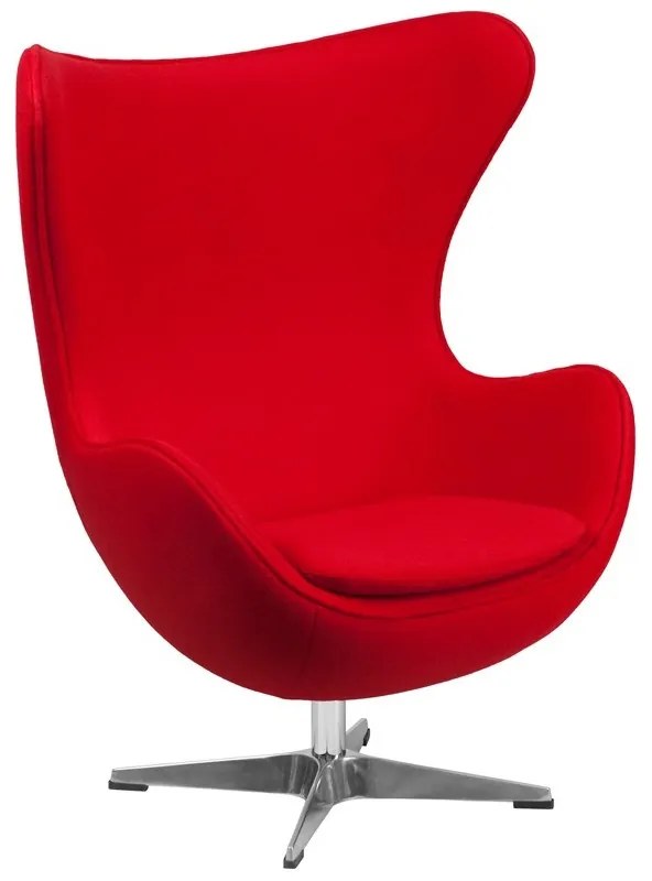 Poltrona EG-NEW - cashemir vermelho