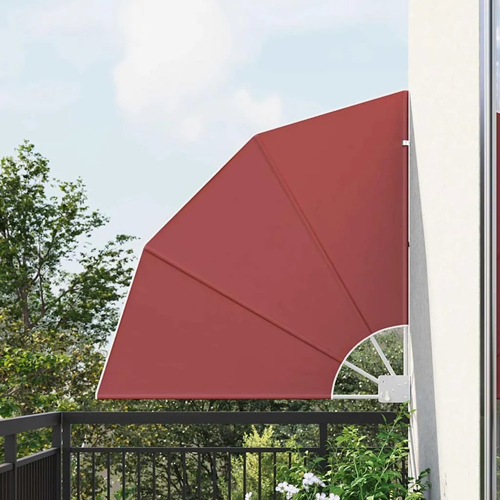 vidaXL Tela de Privacidade para Varanda Terracota 115 x 115 cm