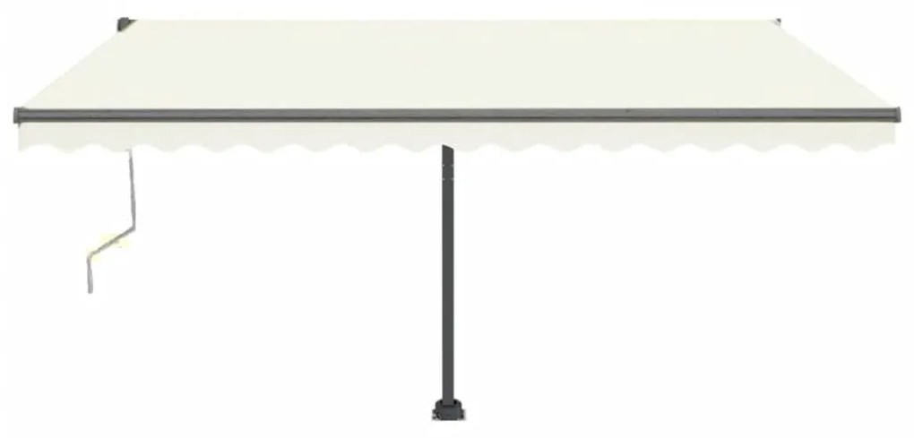 Toldo automático independente 400x350 cm cor creme