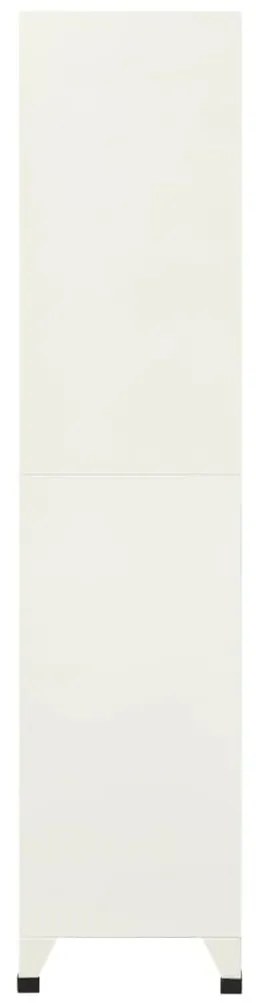 Cacifo 90x40x180 cm aço cinzento e azul