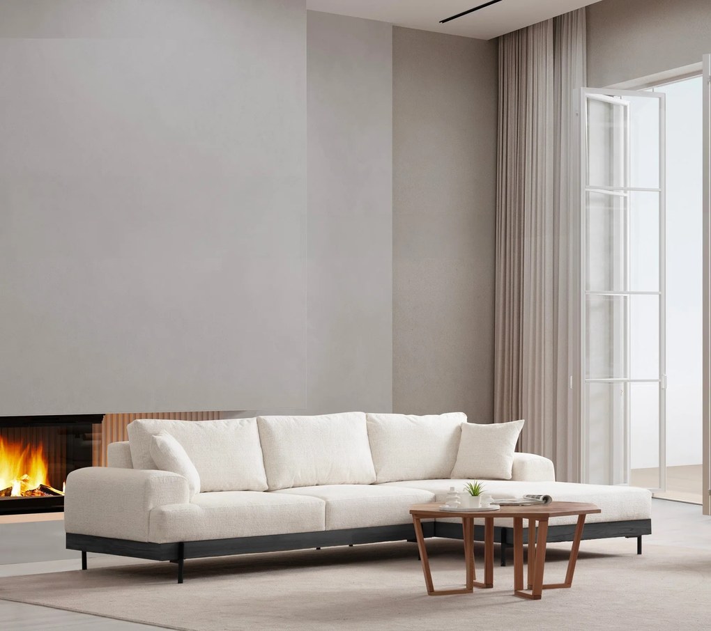 Sofá de Canto Eti – Branco – 280 x 170 cm