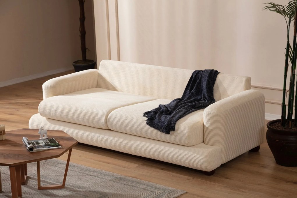 Sofá de 2 Lugares River – Bege – 200 x 105 x 90 cm