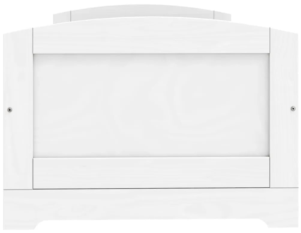 Sofá-cama com 5 gavetas 90x200 cm madeira de pinho maciça IRUN