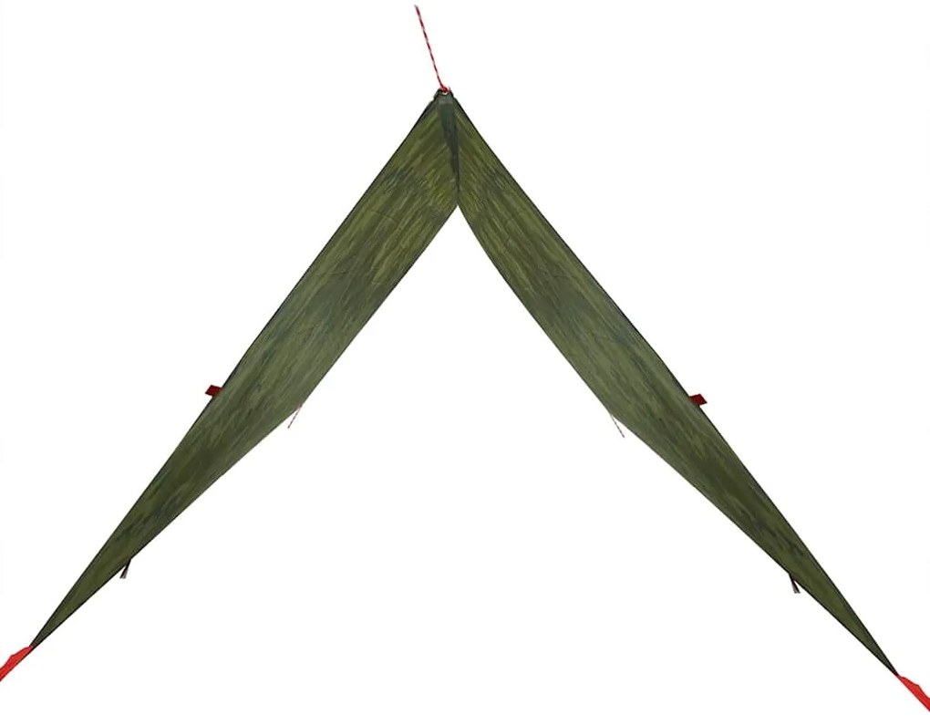 Lona de campismo 366x306 cm impermeável camuflagem